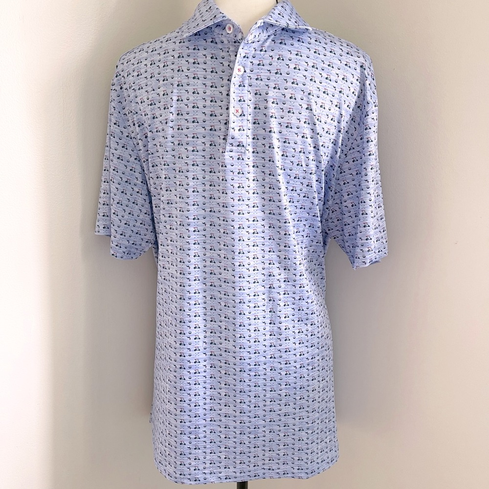 Taylor Byrd Performance Golf Polo - Picture 3 of 5